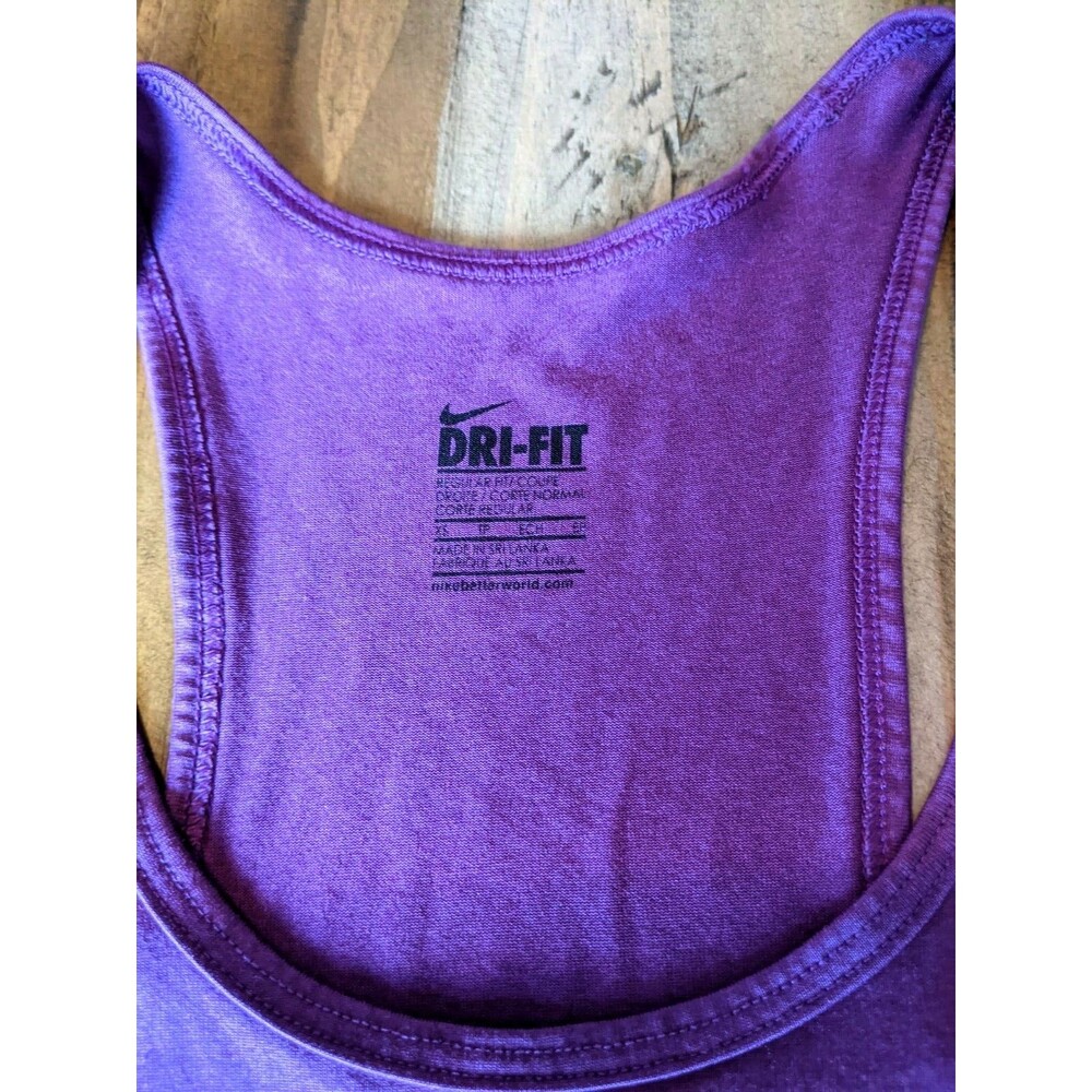 NIKE Women's Dri-Fit Sleeveless Athletic Shirt Loose Fit Tank Top Sz XS - Picture 4 of 9